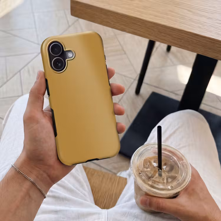 Telefoonhoesje Toughcase - Rhythmic - Ochre - Geel — 4