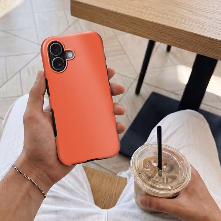 Telefoonhoesje Toughcase - Rustic - Clay - Oranje — 4