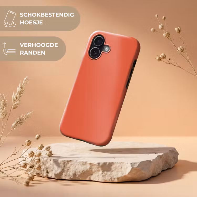 Telefoonhoesje Toughcase - Rustic - Clay - Oranje — 5