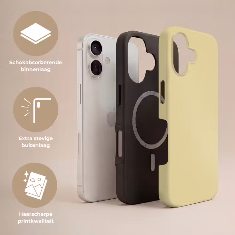Telefoonhoesje Toughcase - Mellow - Touch - Geel — 3