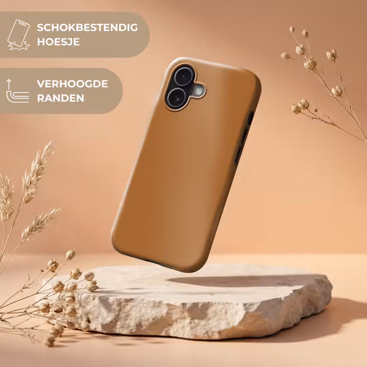 Telefoonhoesje Toughcase - Spiced - Cinnamon - Bruin — 5