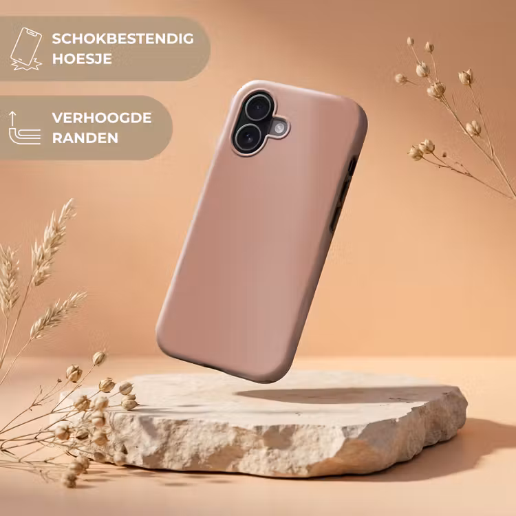 Telefoonhoesje Toughcase - Earthy - Blusher - Roze — 5