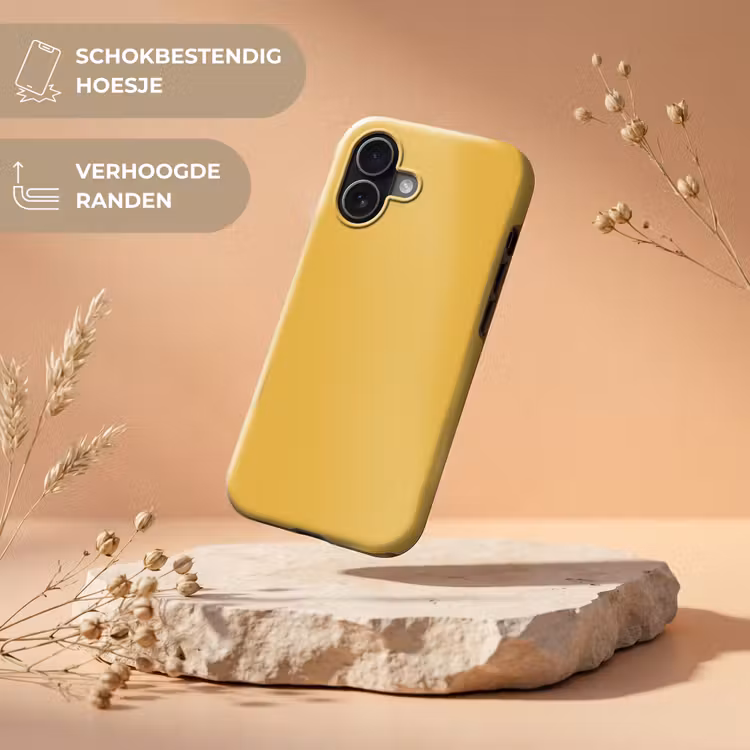 Telefoonhoesje Toughcase - Joyful - Mustard - Geel — 5