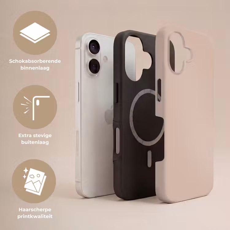 Telefoonhoesje Toughcase - Soft - Clay - Nude — 3