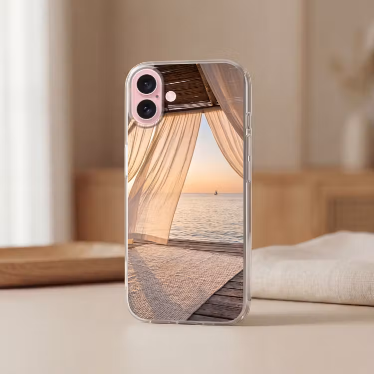 Telefoonhoesje - Overkapping - Zee - Zonsondergang - Vakantie - Rust — 3