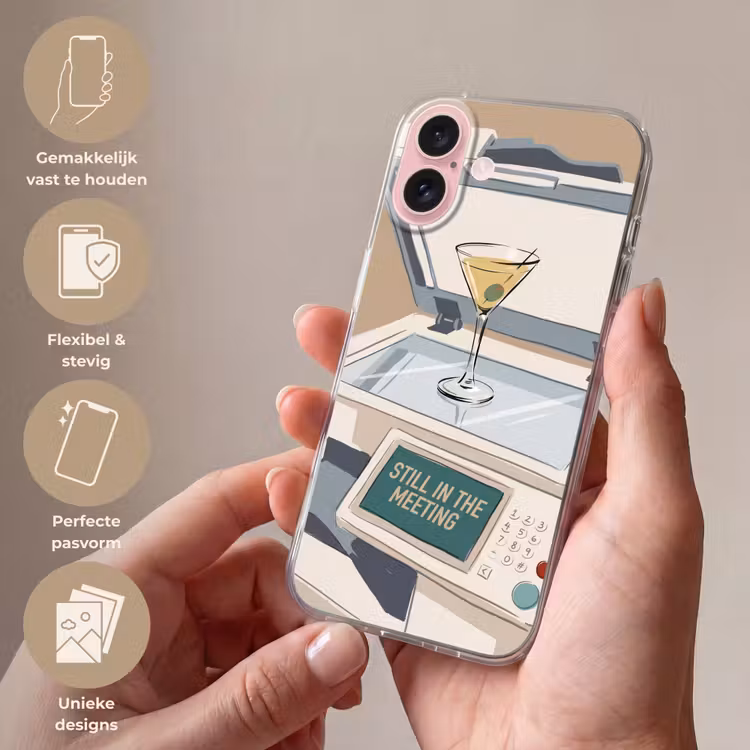 Telefoonhoesje - Kantoor - Drank - Humor - Illustratie — 4