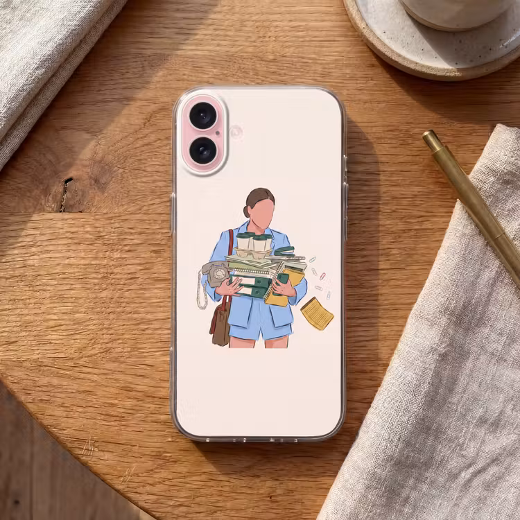 Telefoonhoesje - Mens - Kantoorartikelen - Werk - Modern — 2