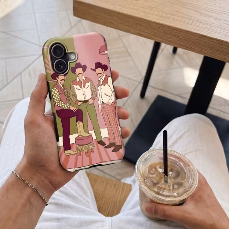 Telefoonhoesje Toughcase - Mensen - Mannen - Hoeden - Retro - Interieur — 4