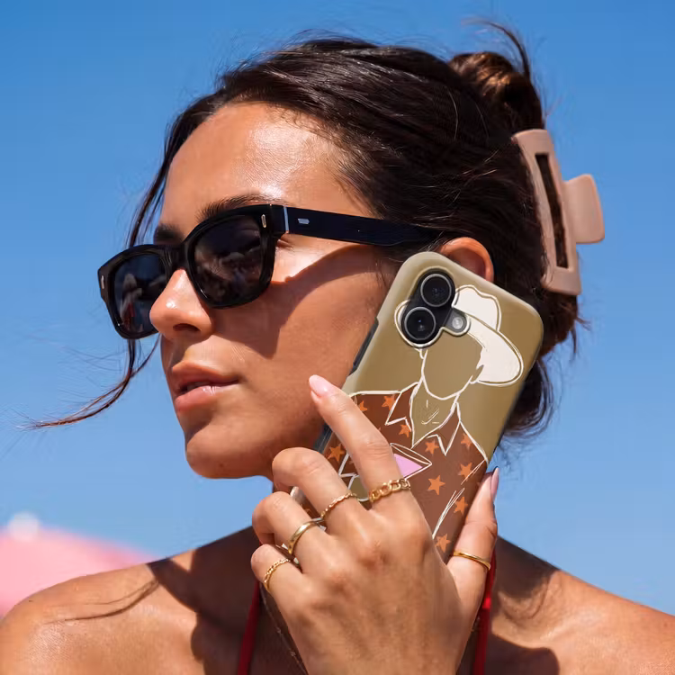 Telefoonhoesje Toughcase - Mensen - Hoed - Cocktail - Abstract - Modern — 6