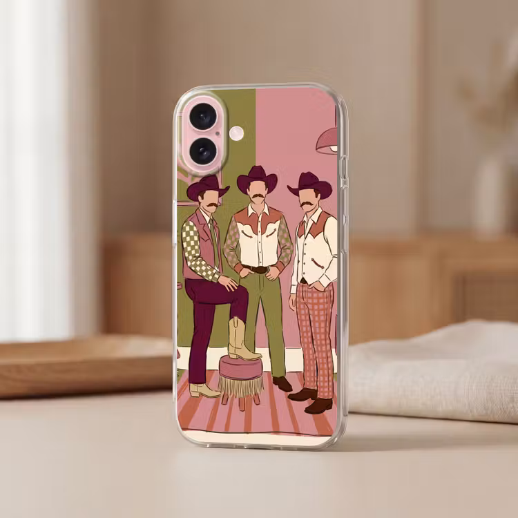 Telefoonhoesje - Mensen - Mannen - Hoeden - Retro - Interieur — 3