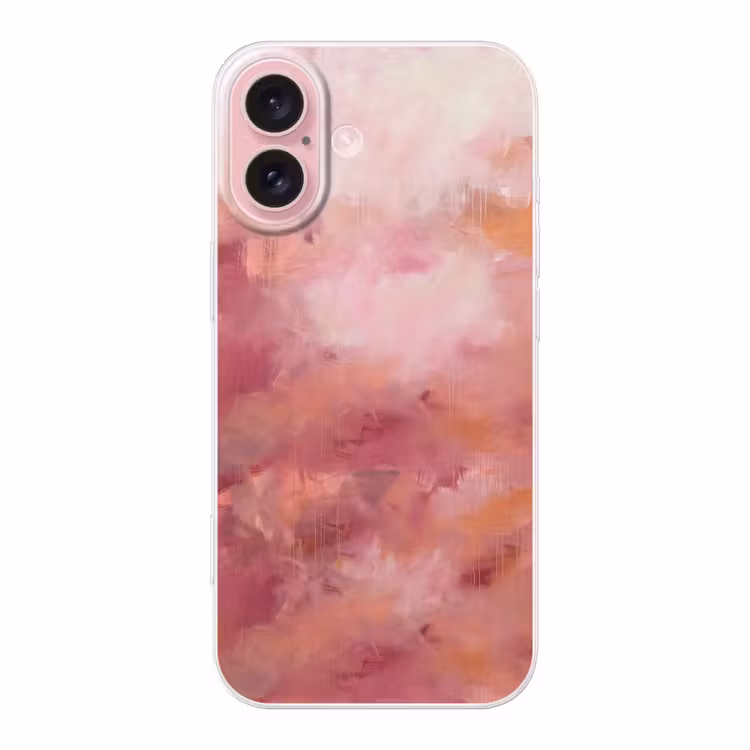Telefoonhoesje - Kunst - Vloeiend - Pastel - Abstract — 1