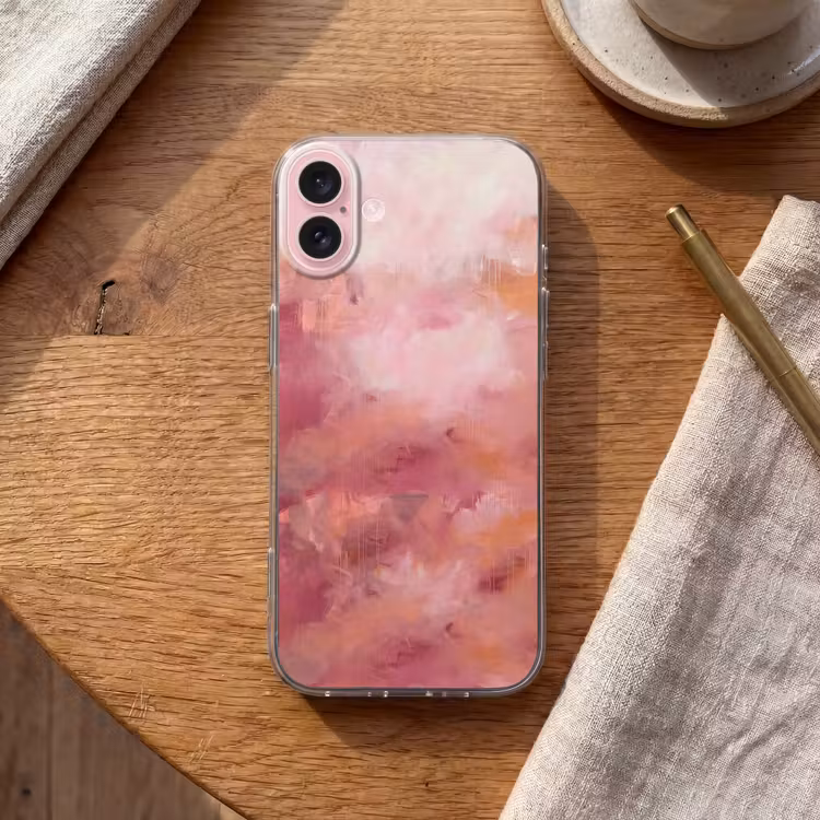 Telefoonhoesje - Kunst - Vloeiend - Pastel - Abstract — 2