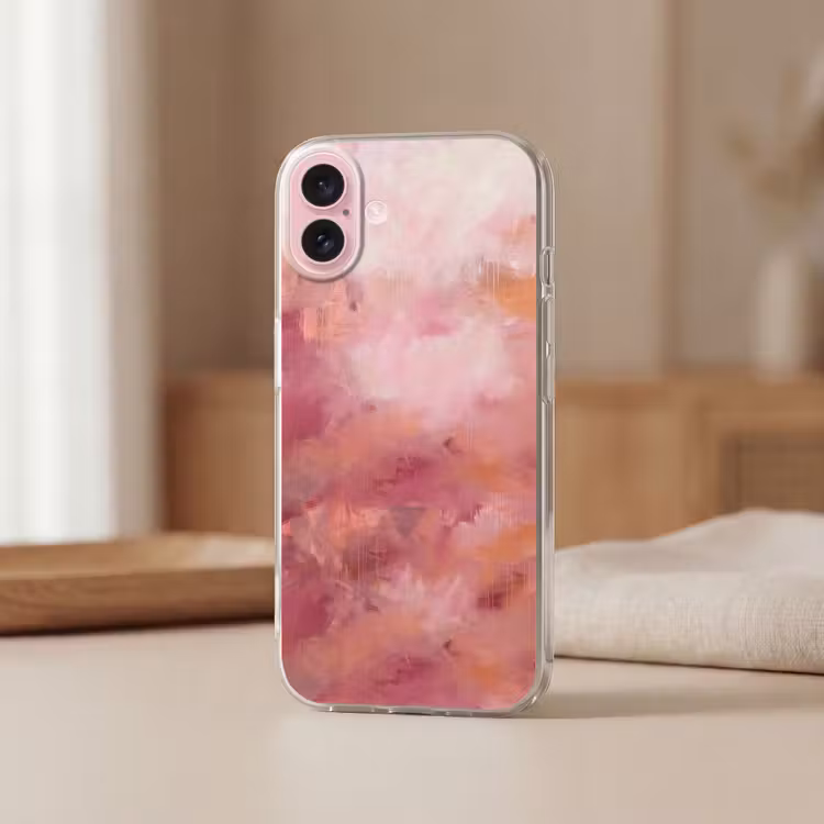 Telefoonhoesje - Kunst - Vloeiend - Pastel - Abstract — 3