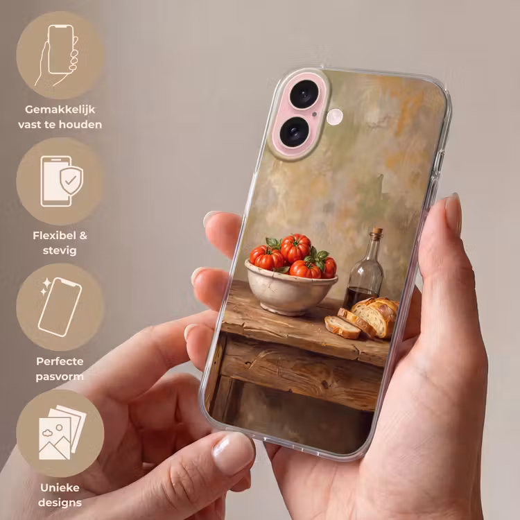 Telefoonhoesje - Tomaten - Kom - Eten — 4
