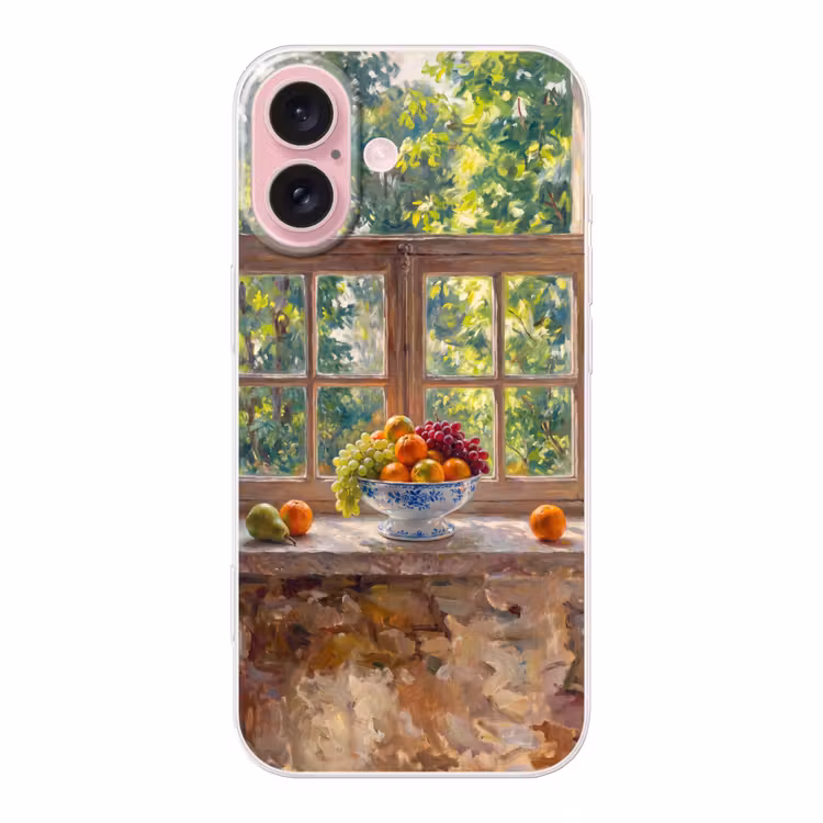 Telefoonhoesje - Fruit - Vensterbank - Natuur — 1