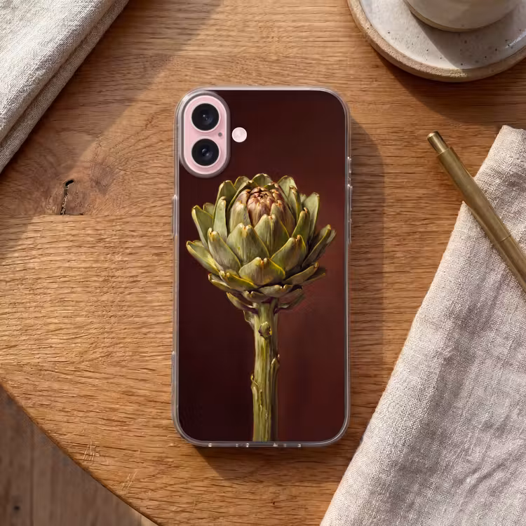 Telefoonhoesje - Groente - Artisjok - Groen — 2