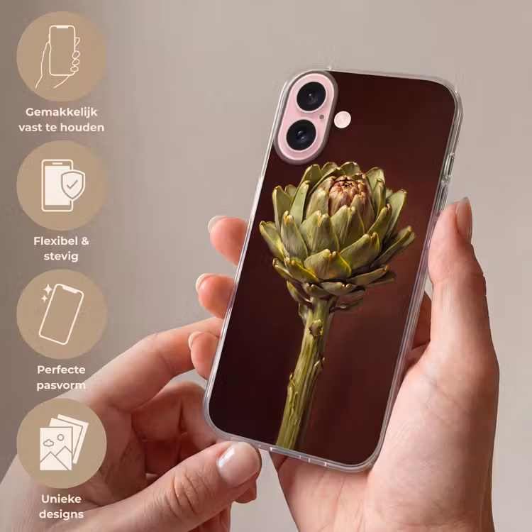 Telefoonhoesje - Groente - Artisjok - Groen — 4