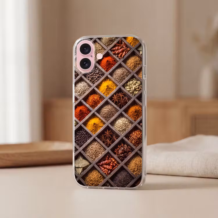 Telefoonhoesje - Kruiden - Houten - Eten — 3