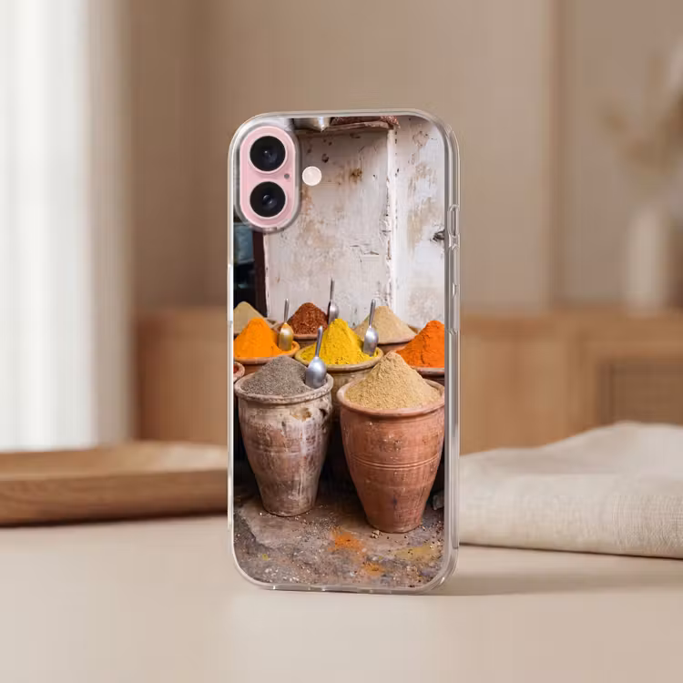 Telefoonhoesje - Kruiden - Potten - Oosters — 3