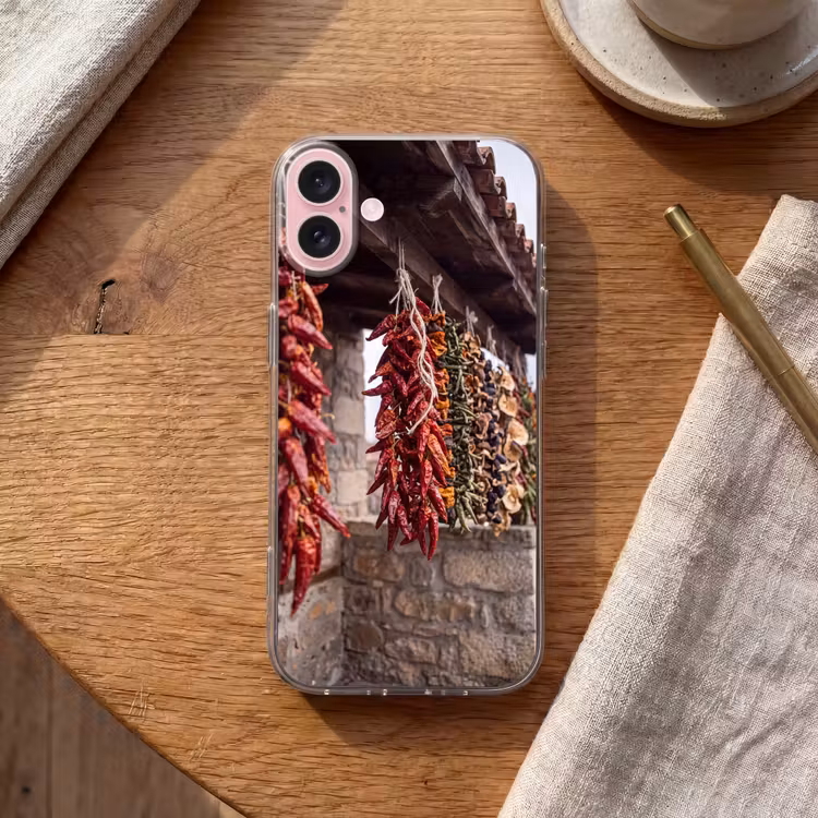 Telefoonhoesje - Rode pepers - Eten — 2