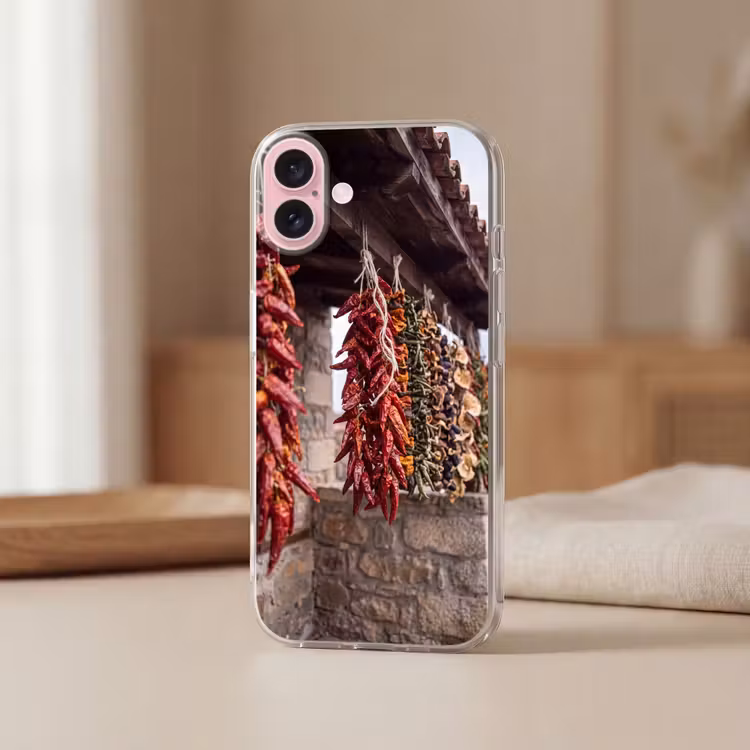 Telefoonhoesje - Rode pepers - Eten — 3