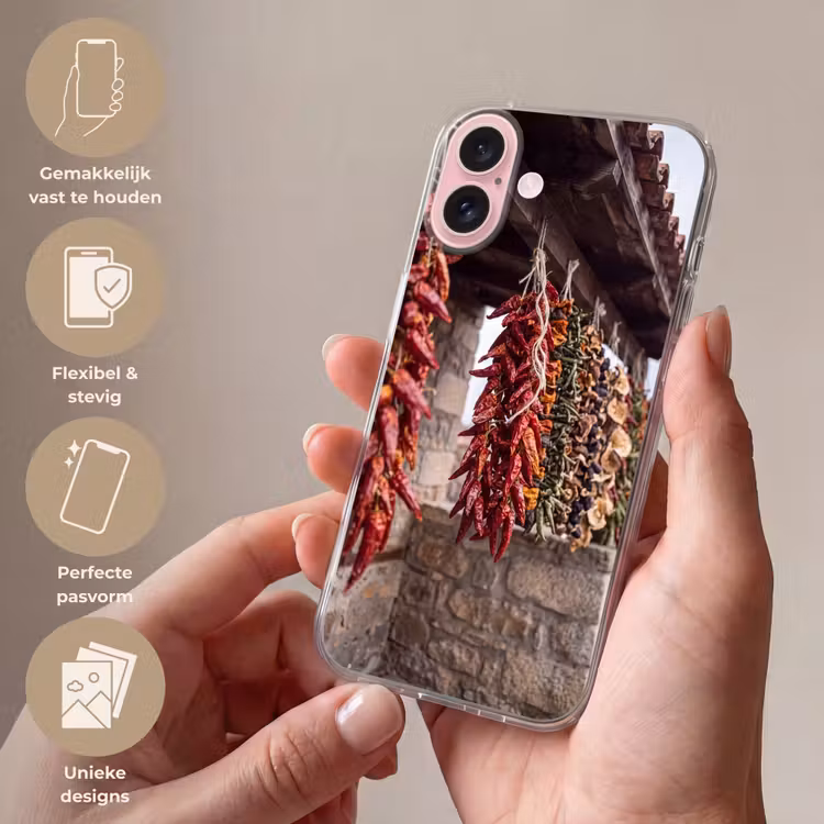 Telefoonhoesje - Rode pepers - Eten — 4
