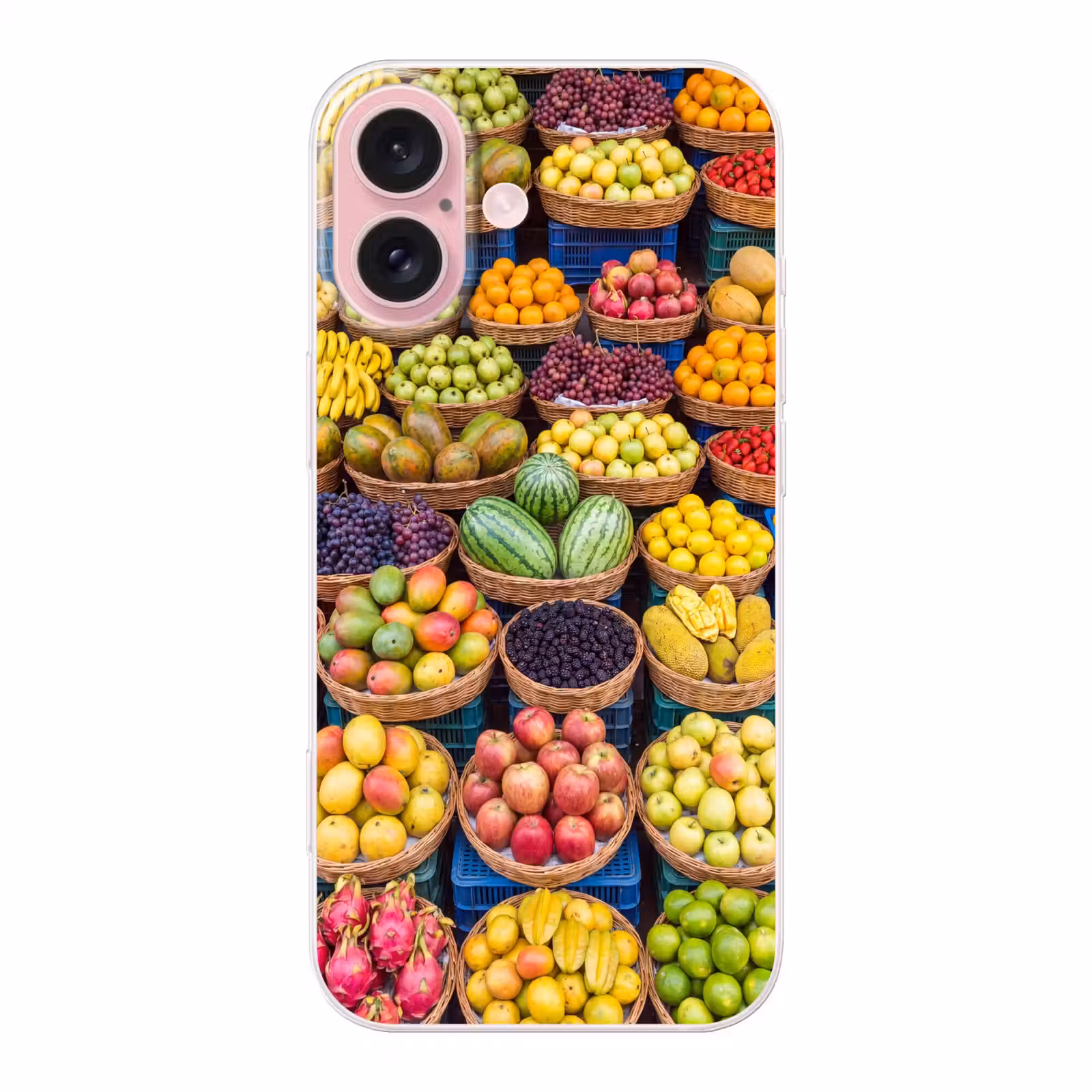 Telefoonhoesje - Fruit - Markt - Kleurrijk — 1