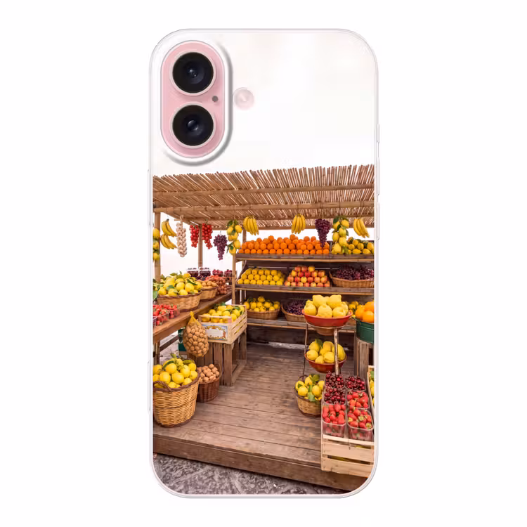 Telefoonhoesje - Marktkraam - Fruit - Vers — 1