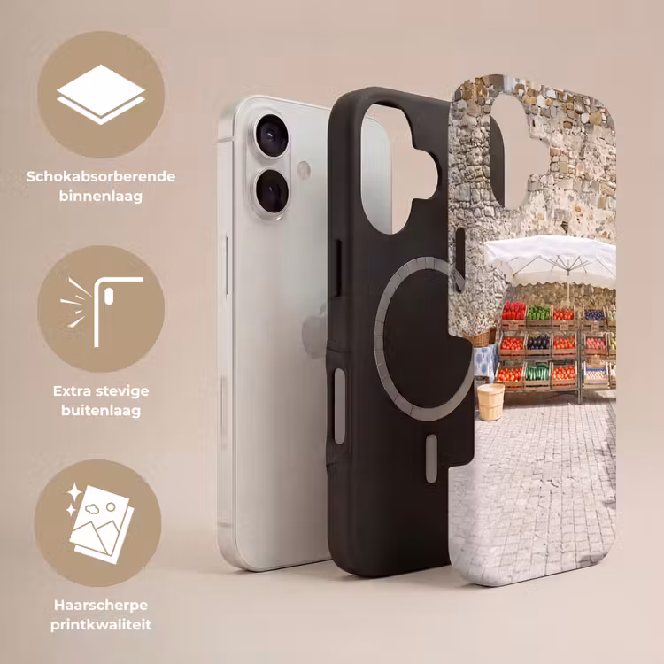 Telefoonhoesje Toughcase - Eten - Markt - Vers — 3