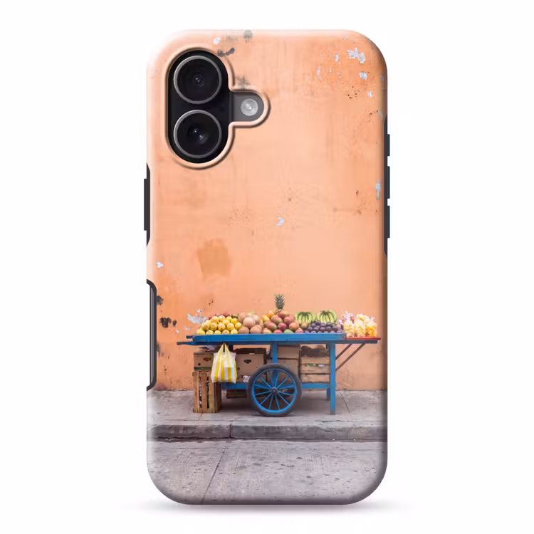 Telefoonhoesje Toughcase - Fruit - Kar - Straat — 1