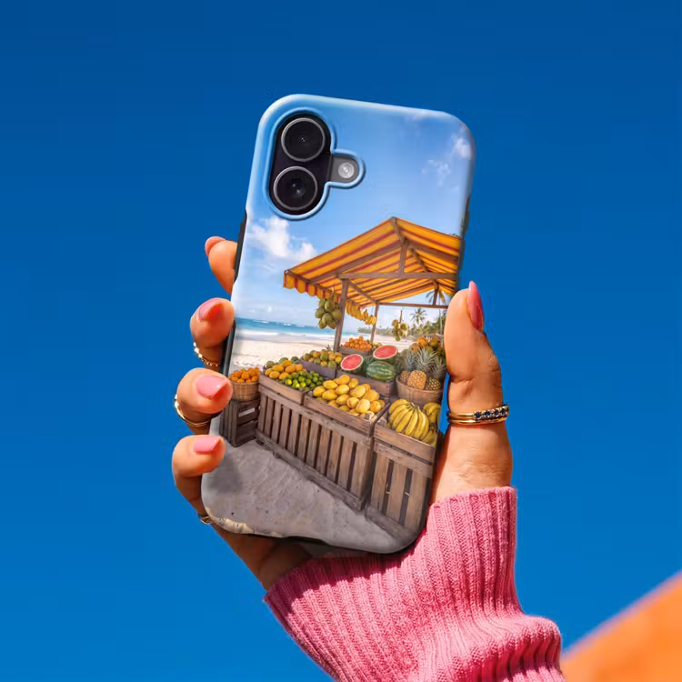 Telefoonhoesje Toughcase - Fruit - Strand - Tropisch — 2