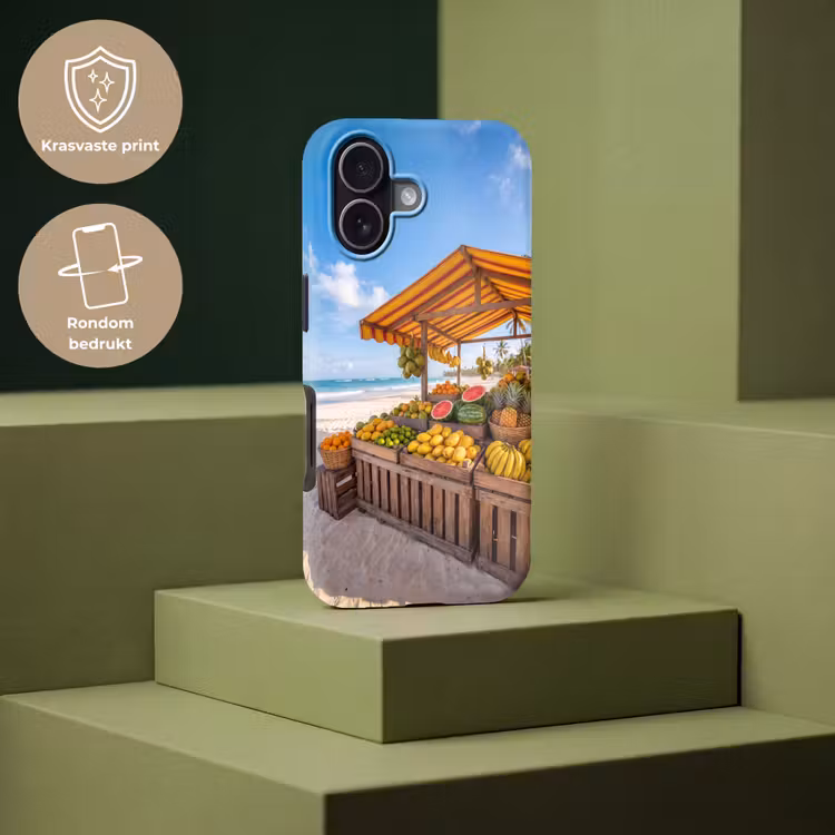 Telefoonhoesje Toughcase - Fruit - Strand - Tropisch — 7