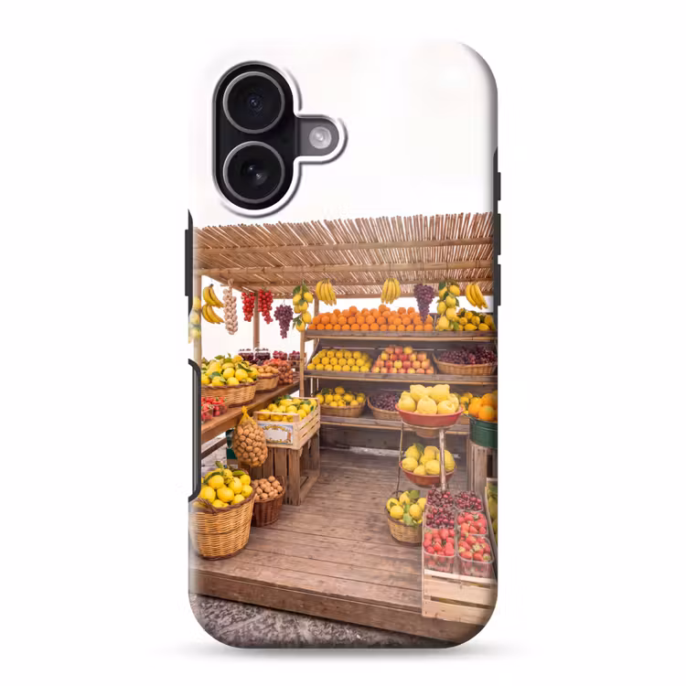 Telefoonhoesje Toughcase - Marktkraam - Fruit - Vers — 1