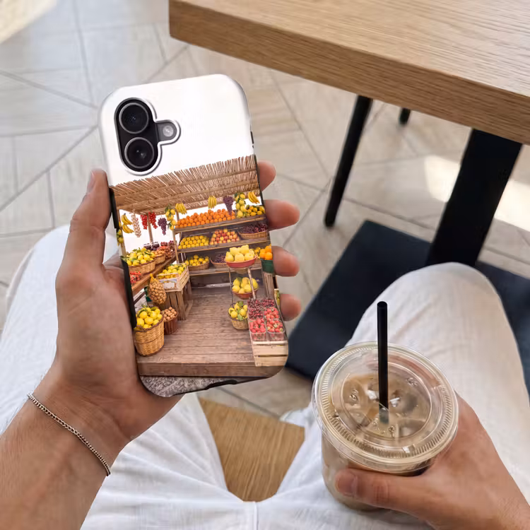 Telefoonhoesje Toughcase - Marktkraam - Fruit - Vers — 4