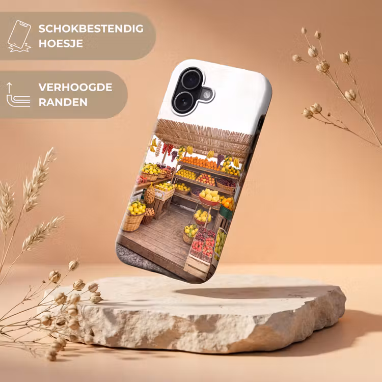Telefoonhoesje Toughcase - Marktkraam - Fruit - Vers — 5