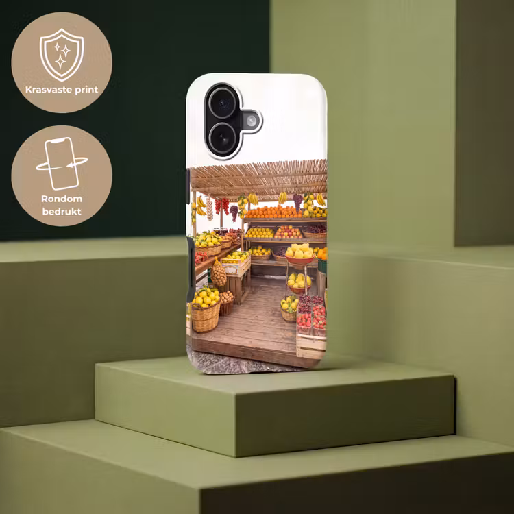 Telefoonhoesje Toughcase - Marktkraam - Fruit - Vers — 7