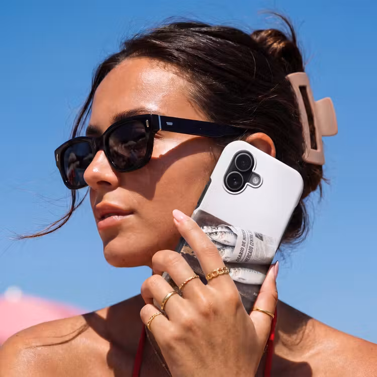 Telefoonhoesje Toughcase - Sardientje - krant - snijplank — 6