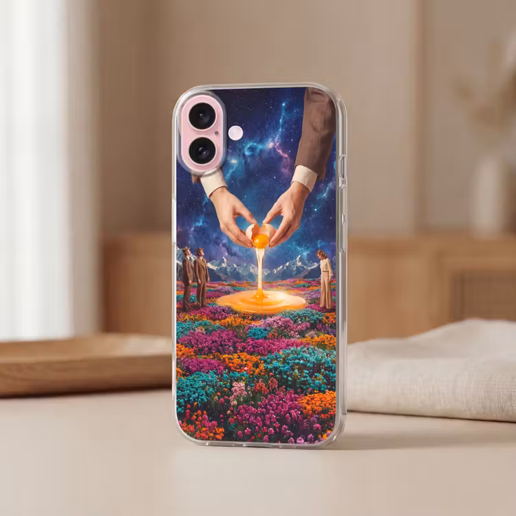 Telefoonhoesje - Handen - Ei - Surrealisme — 3