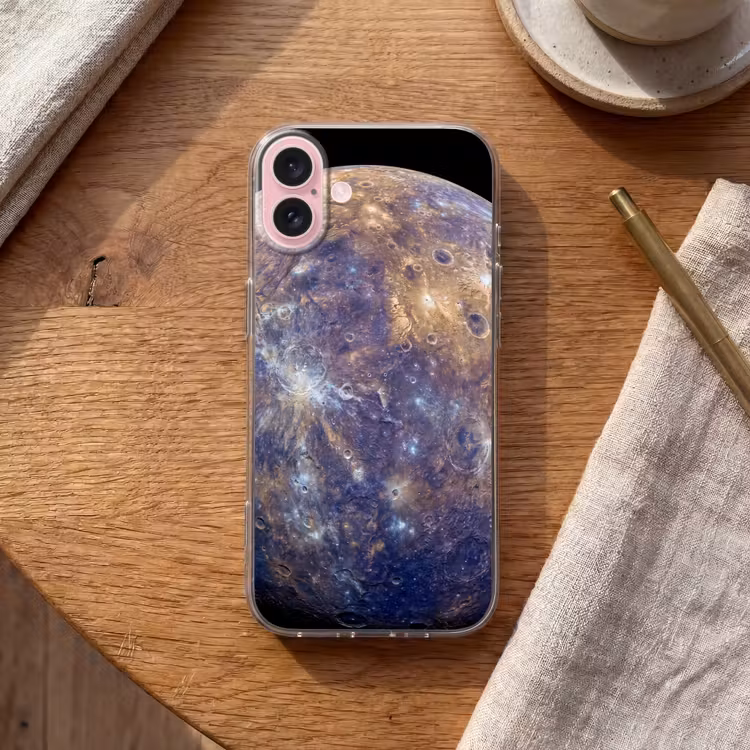 Telefoonhoesje - Planeet - Kraters - Ruimte — 2