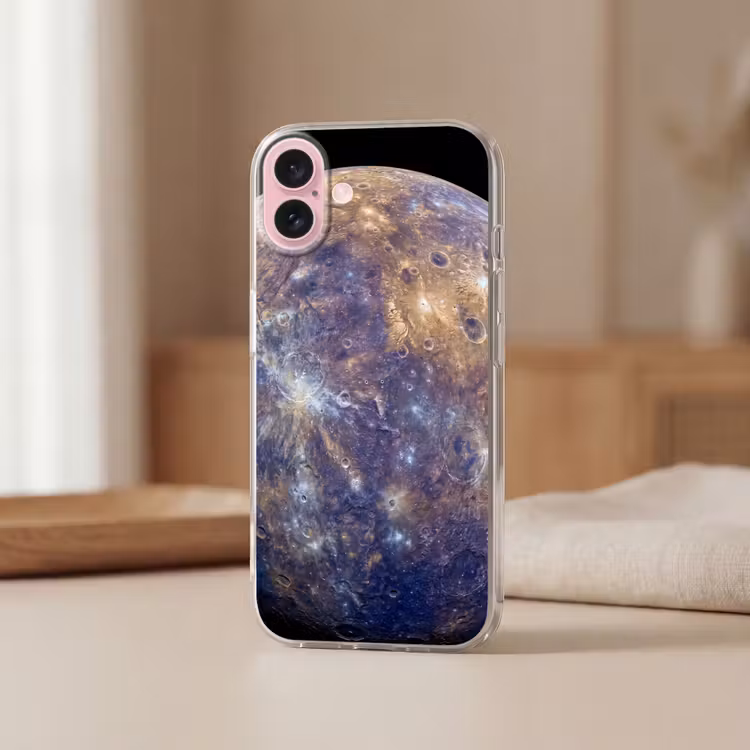 Telefoonhoesje - Planeet - Kraters - Ruimte — 3