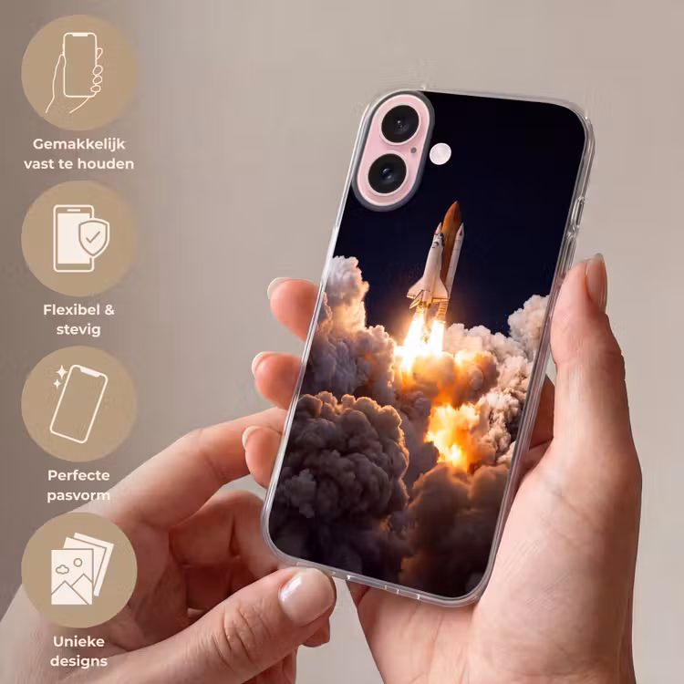 Telefoonhoesje - Ruimtevaartuig - Lancering - Sterren — 4
