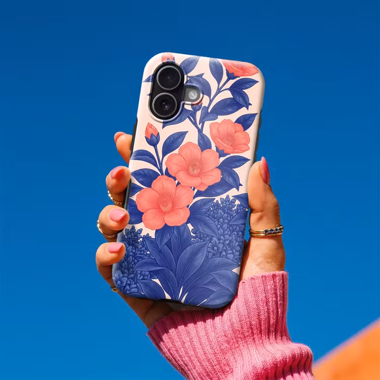 Telefoonhoesje Toughcase - Bloemen - Bladeren - Botanisch — 2