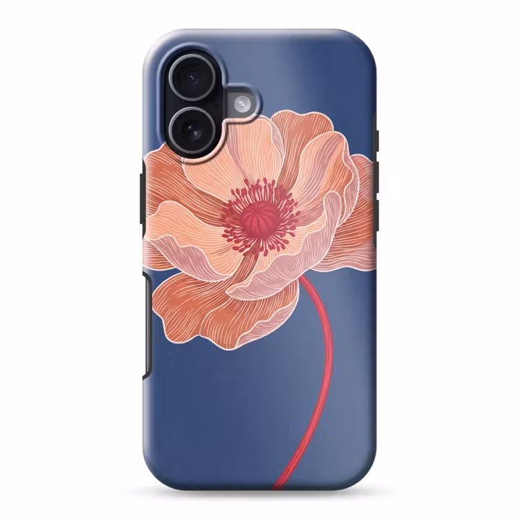 Telefoonhoesje Toughcase - Bloemen - Modern - Abstract — 1