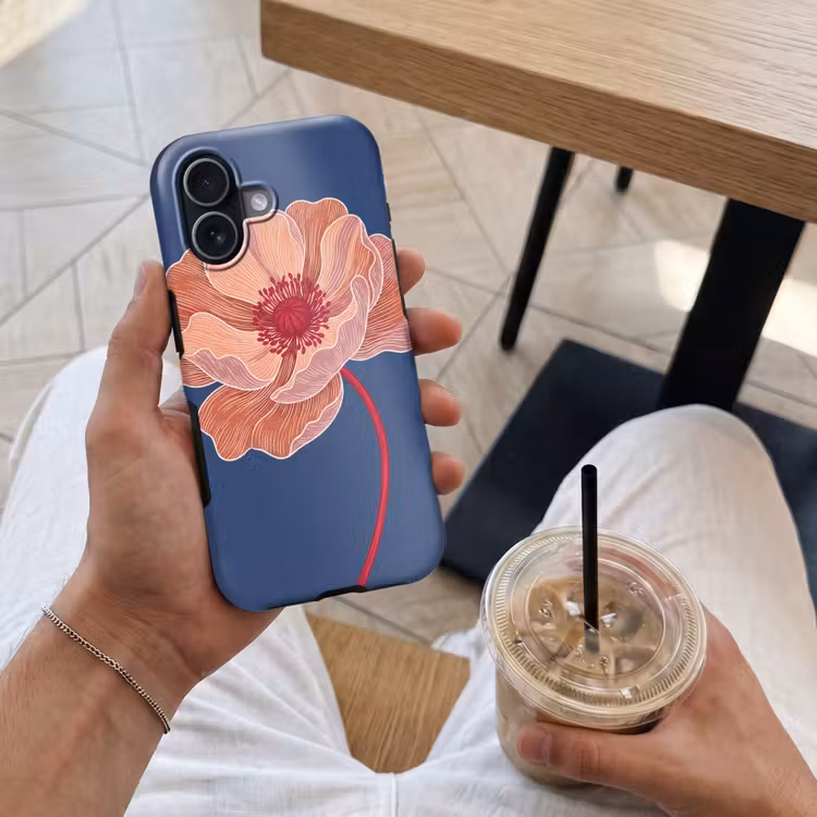 Telefoonhoesje Toughcase - Bloemen - Modern - Abstract — 4