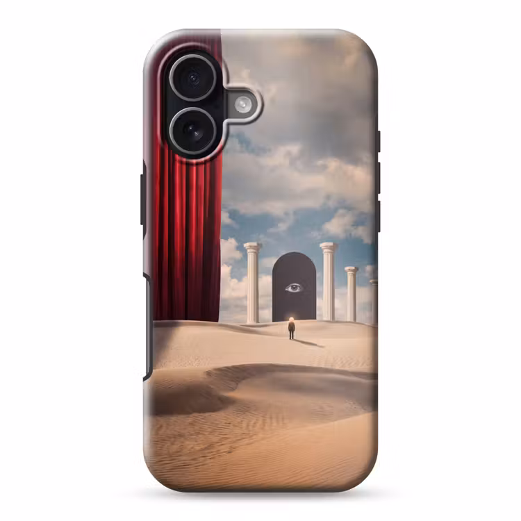 Telefoonhoesje Toughcase - Droom - Woestijn - Oog — 1