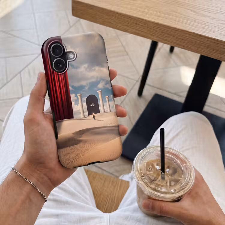 Telefoonhoesje Toughcase - Droom - Woestijn - Oog — 4