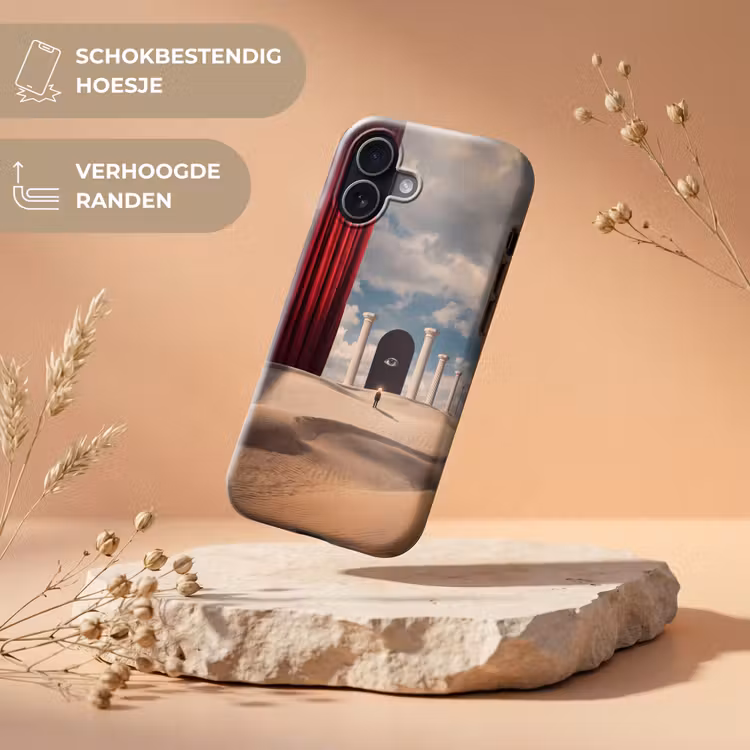 Telefoonhoesje Toughcase - Droom - Woestijn - Oog — 5