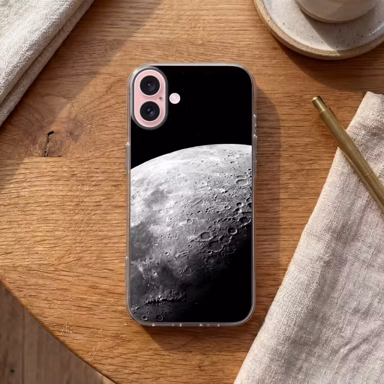 Telefoonhoesje - Maan - Kraters - Ruimte — 2