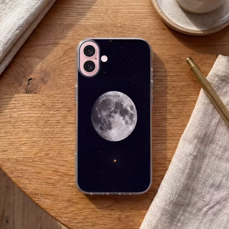 Telefoonhoesje - Maan - Sterren - Ruimte — 2