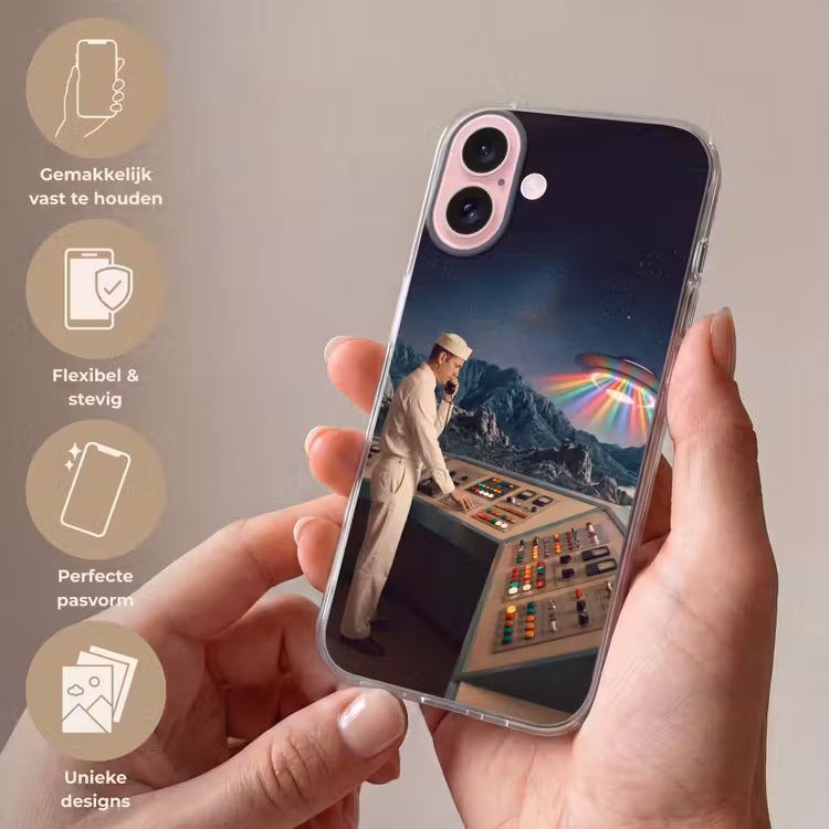 Telefoonhoesje - Man - Controlekamer - Strand — 4